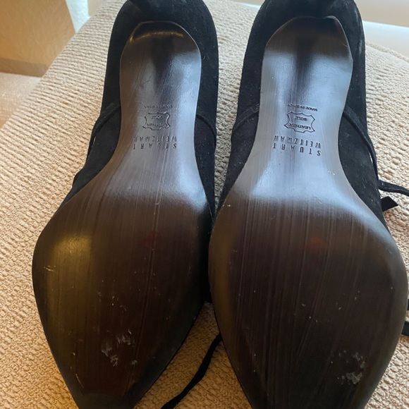 Stewart Weitzman heels suede heels - Picture 3 of 3